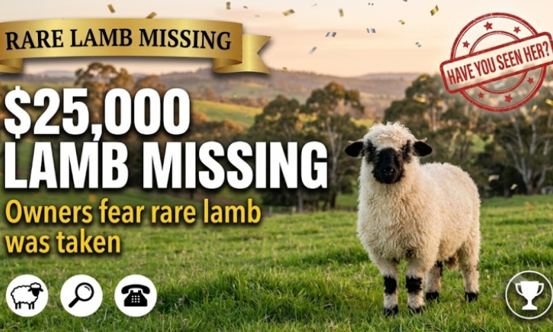 a-25000-lamb-has-vanished-from-an-adelaide-hills